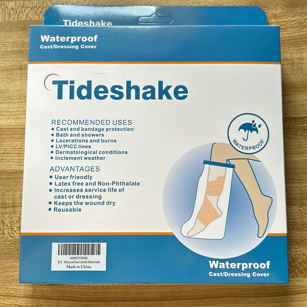 Tideshake, waterproof cast/dressing cover